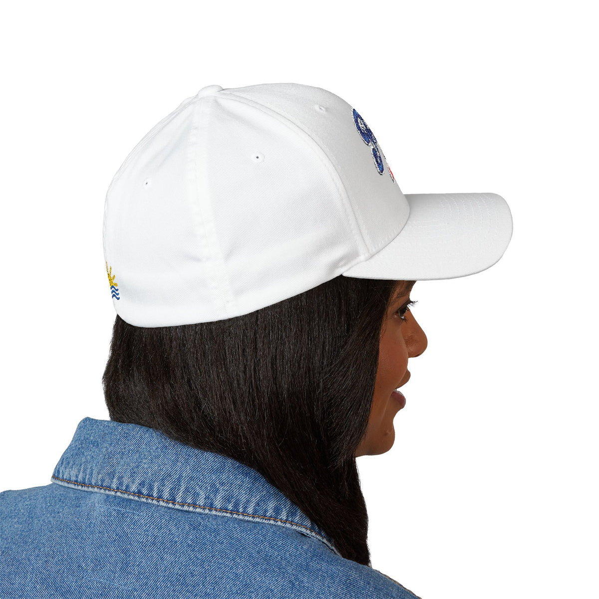Signature Script Embroidered Structured Cap