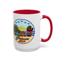 Cherry Harvest Morning Orchard Ceramic Mug — 15 oz