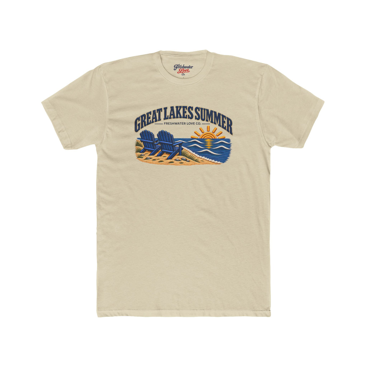 Great Lakes Summer Graphic Crew Tee
