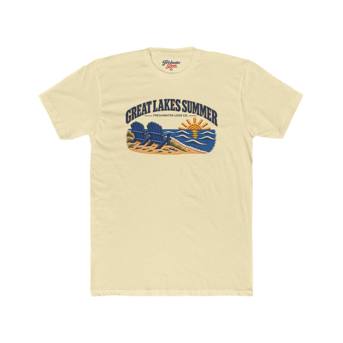 Great Lakes Summer Graphic Crew Tee