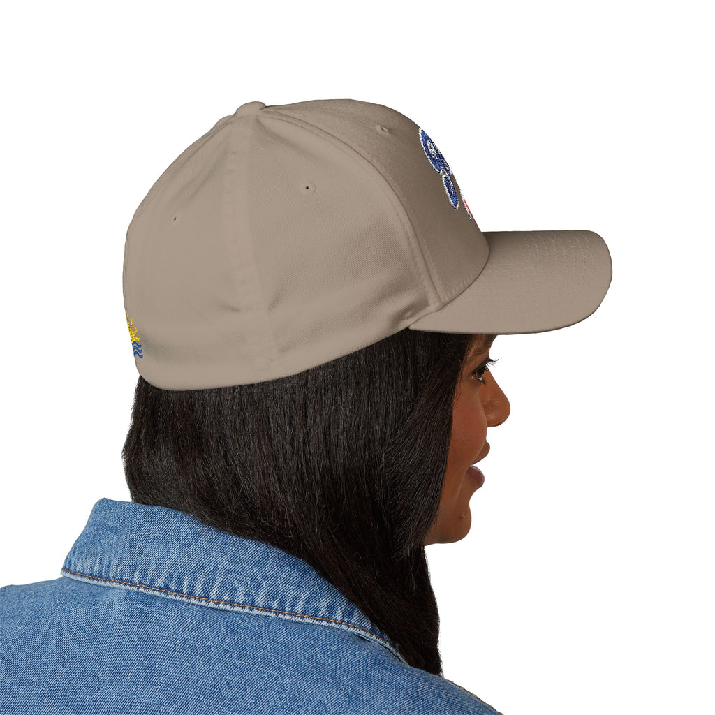 Signature Script Embroidered Structured Cap